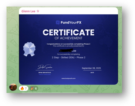 Glenn Lee — FundYourFX Phase 2